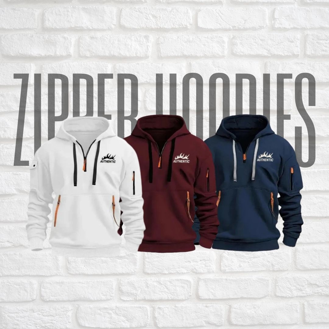 ZIPPER HOODIES