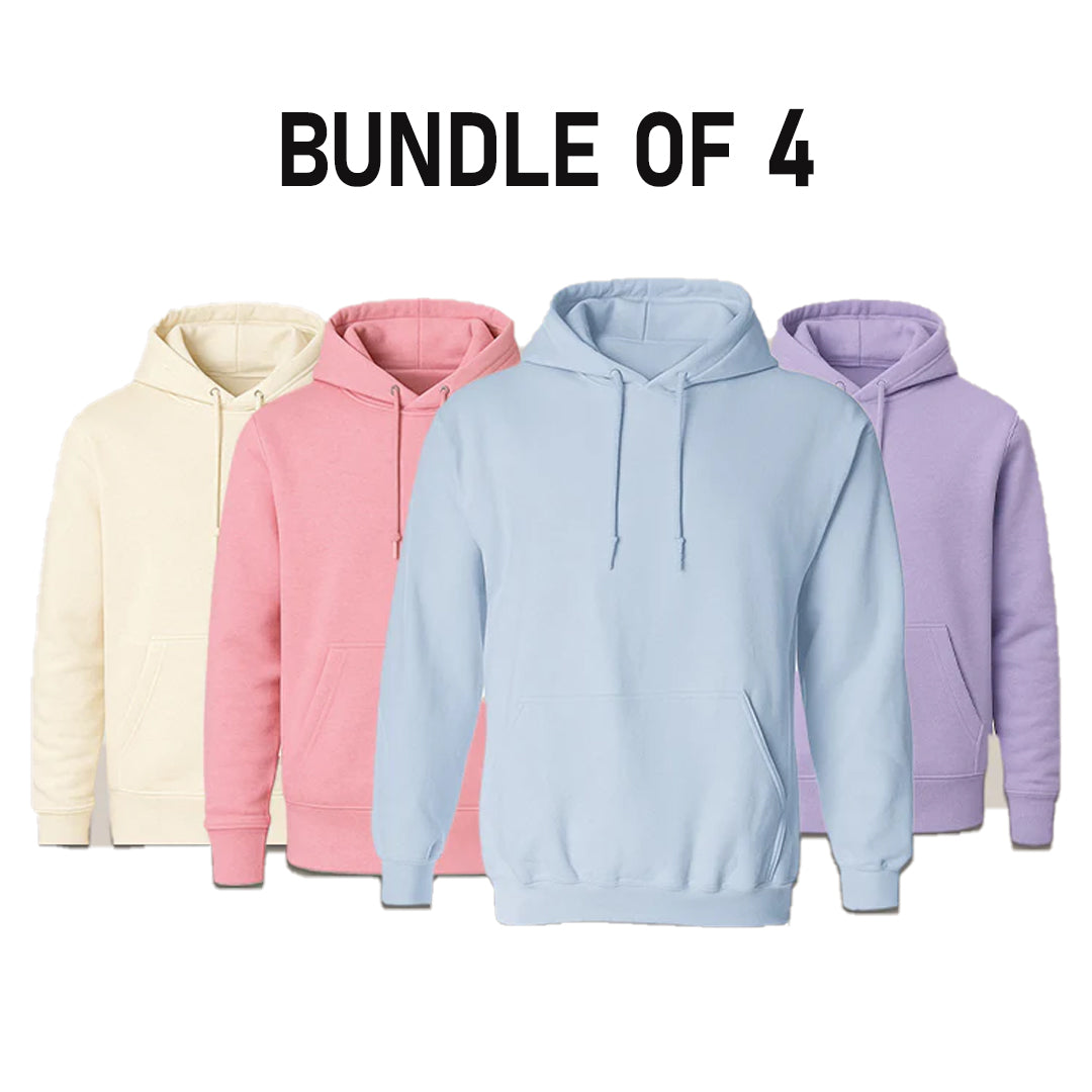 Bundle of 4 - Full Sleeves Hoodies