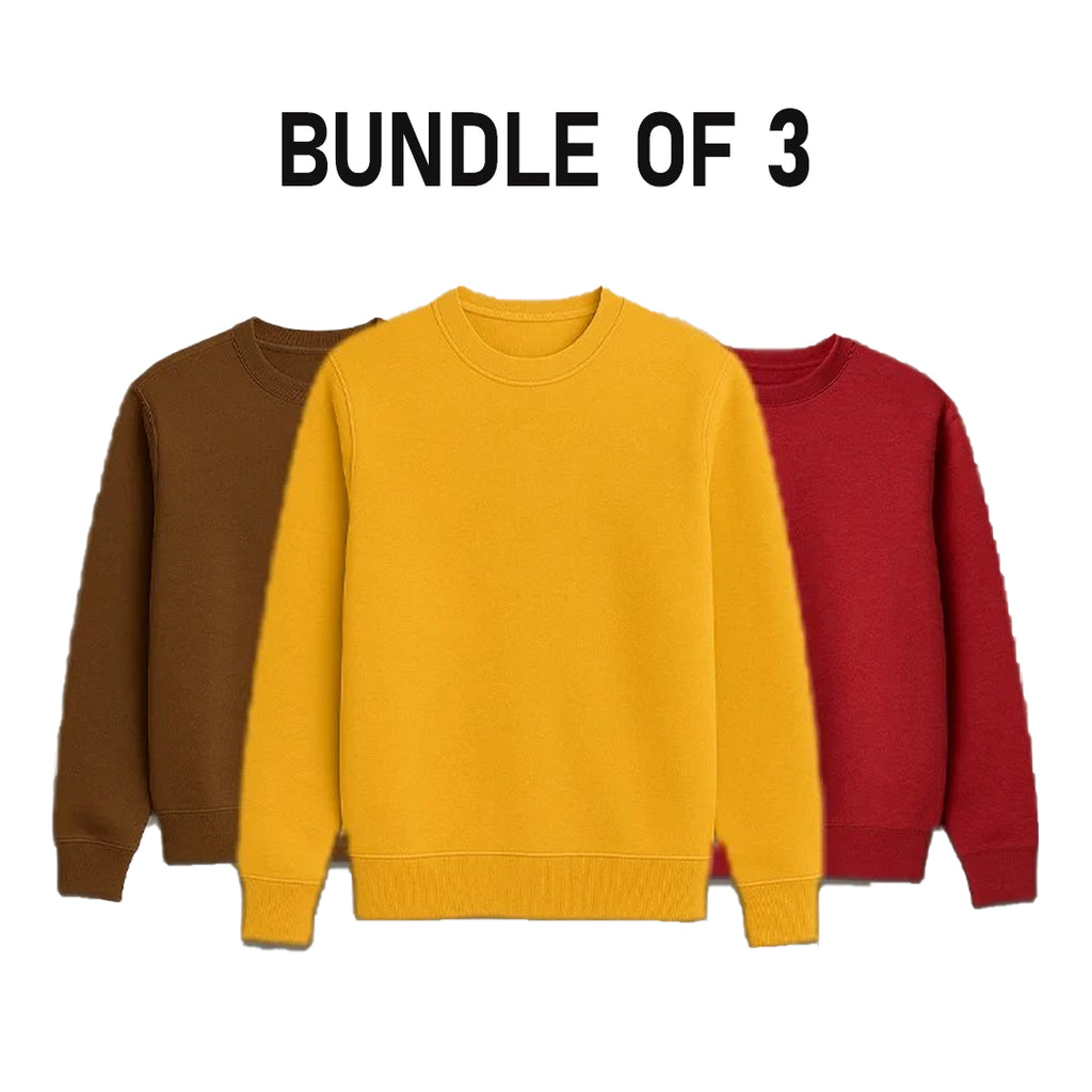 Bundle of 3 - Sweatshirts