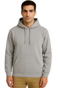 Full Sleeve-Grey Hoodie