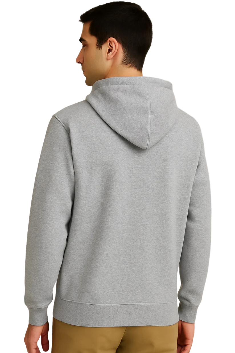 Full Sleeve-Grey Hoodie