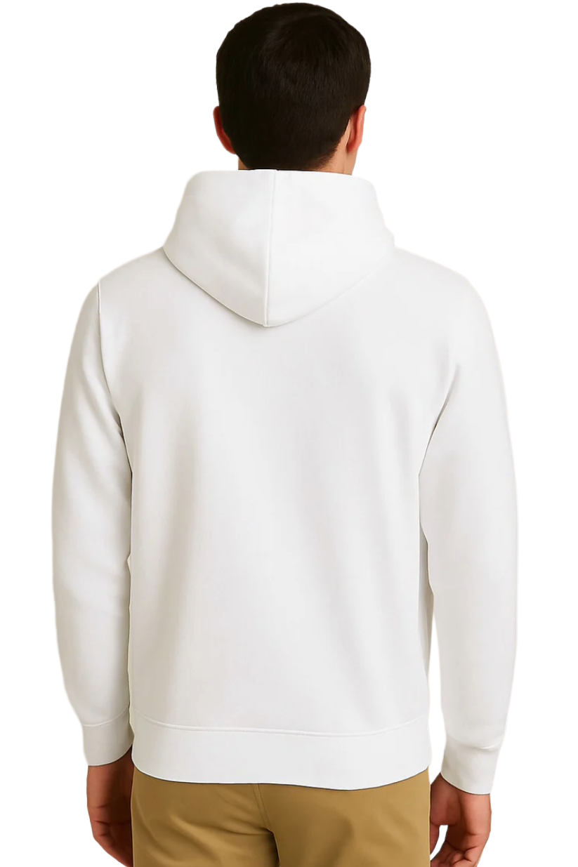 Full Sleeve - White Hoodie