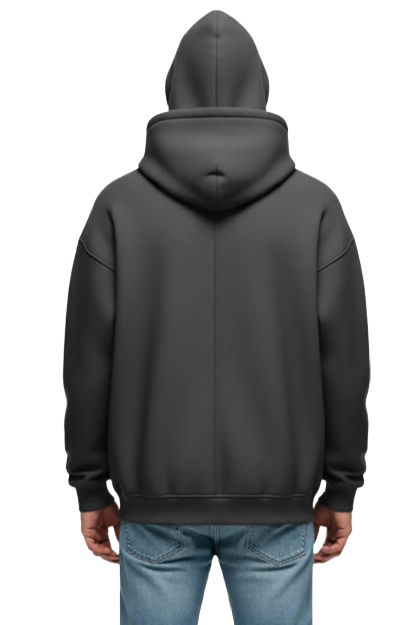 Tech Fleece Dark Grey Hoodie – Lightweight Warmth with Mask