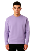 Soft Knit Lilac Sweatshirt | Simple Style
