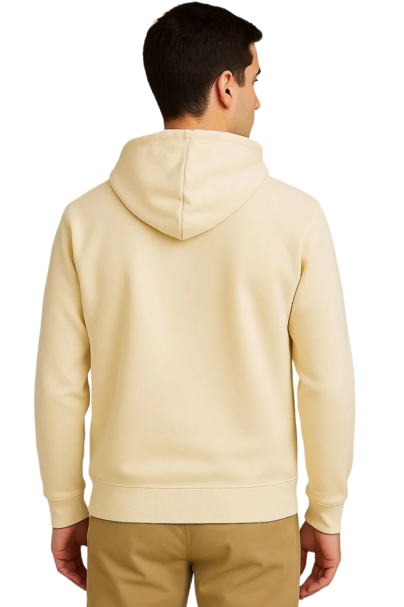 Full Sleeve - Cream Hoodie
