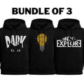 Bundle of 3 | Basic Hoodie | Inspirational Graphics
