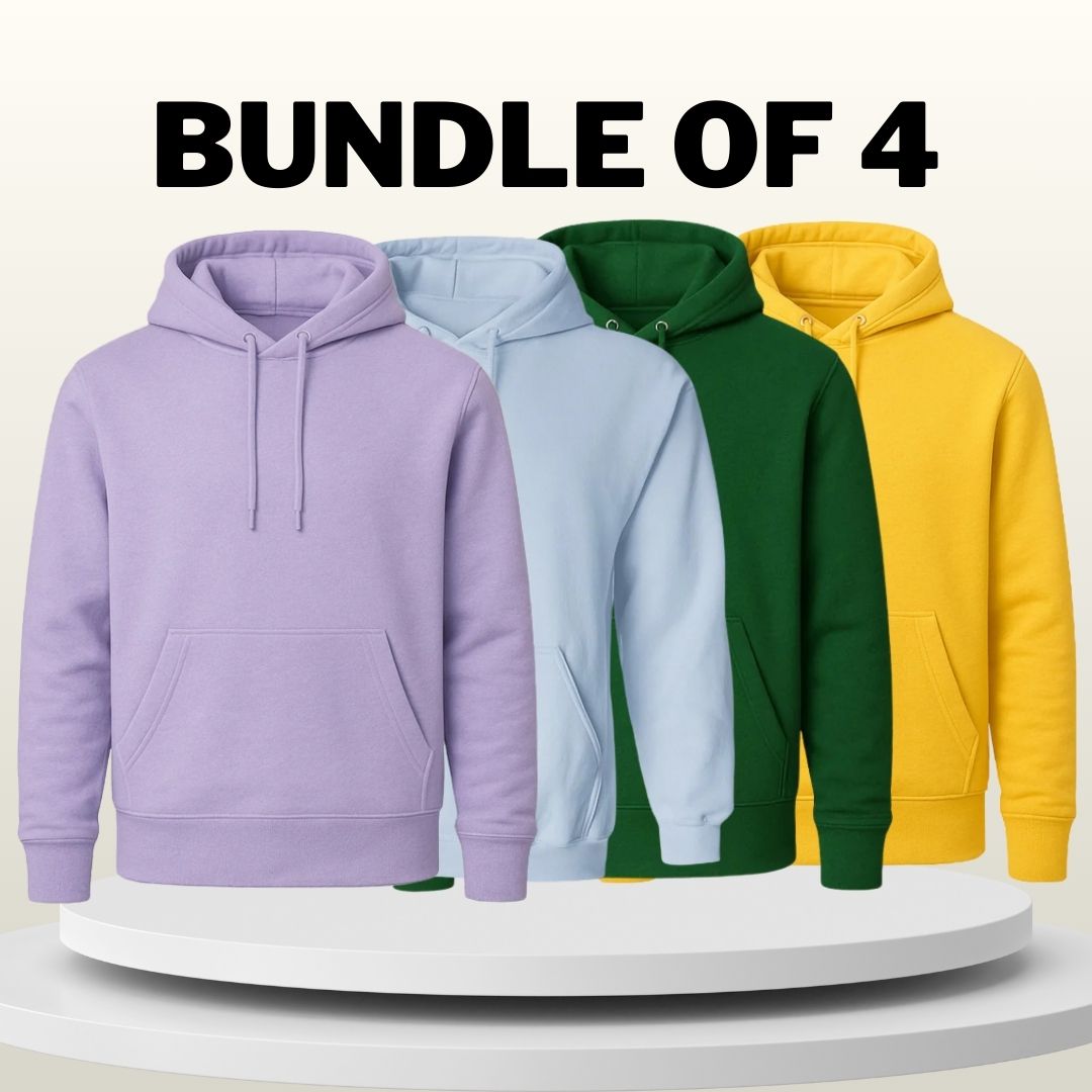 Bundle of 4 - Full Sleeves Hoodies