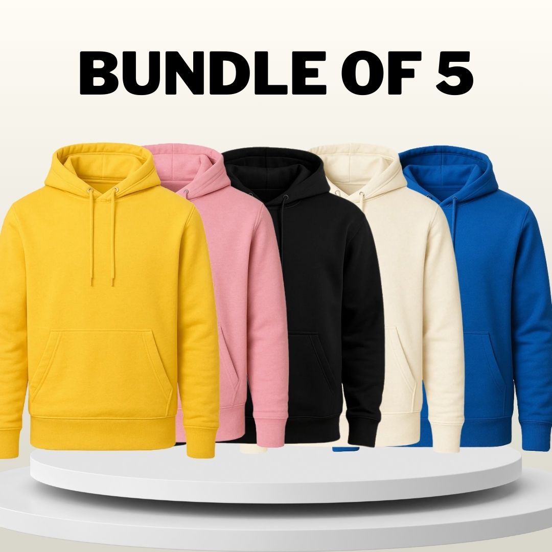 Bundle of 5 - Full Sleeves Hoodies
